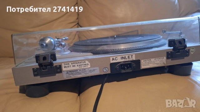 Pioneer pl-518, снимка 5 - Грамофони - 52133956