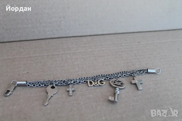 Стоманена гривна ''Dolche & Gabbana'', снимка 6 - Гривни - 50099361