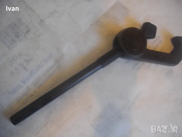 ШАРНИРЕН КАМИОНАДЖИЙСКИ РАЗДВИЖЕН КЛЮЧ 45см/3,2кг/С ПОДВИЖЕН ЗАХВАТ 70мм НЕМСКИ СТАРО КАЧЕСТВО, снимка 9 - Други инструменти - 50100010