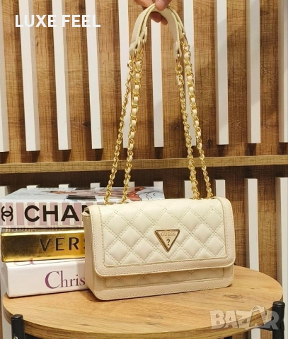 Дамски Кожени Чанти ⚜️ GUESS , снимка 4 - Чанти - 52542657