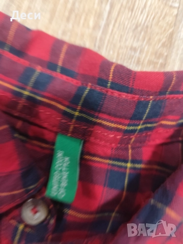 ризка на Benetton , снимка 3 - Детски ризи - 51570549
