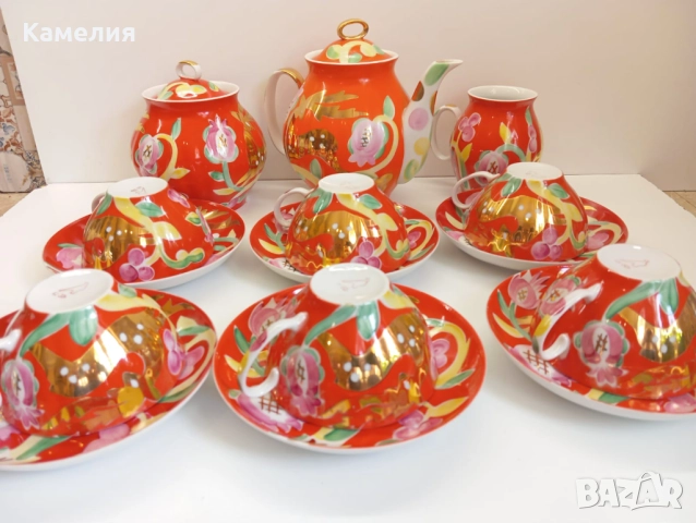 Руски порцелан , снимка 6 - Сервизи - 52635099