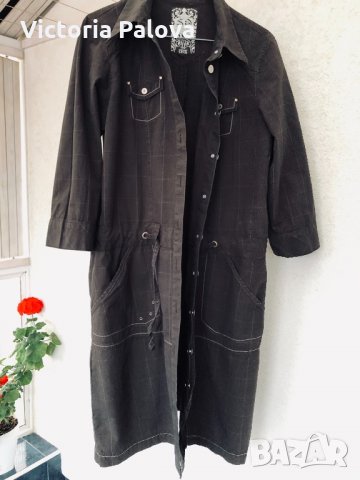 Супер рокля тип риза CECIL твърд памук, снимка 6 - Рокли - 30757383