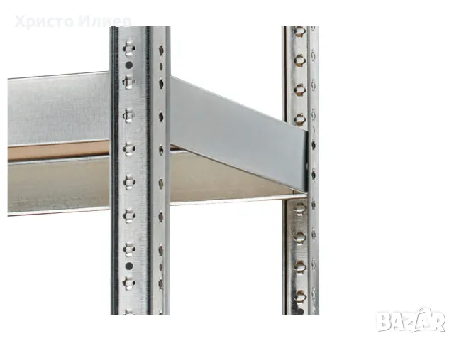 Метален стелаж за съхранение PARKSIDE с висока товароносимост, снимка 4 - Стелажи и щандове - 49460032