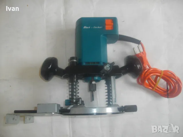 ОРИГИНАЛНА АНГЛИЙСКА ЕЛ. ОБЕРФРЕЗА ЗА ЛЕКИ ОПЕРАЦИИ BLACK DECKER DN66 С ОРИГИНАЛЕН ВОДАЧ 2,3A 480W , снимка 6 - Други инструменти - 49624150