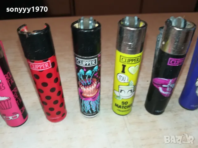 CLIPPER-КОЛЕКЦИЯ 10БР ЗАПАЛКИ-ЛОТ 2 2112241624, снимка 8 - Колекции - 48426245