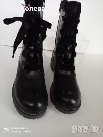Нови немски боти, s.Oliver, черни 36, 39, 41 номер, снимка 3 - Дамски апрески - 35039049