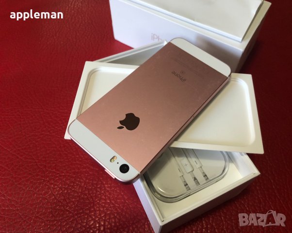 Apple iPhone SE 16Gb ROSE GOLD Фабрично отключен, снимка 3 - Apple iPhone - 38916275