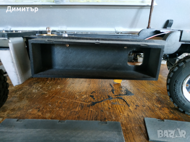 самосвално  хидравлично ремарке за модел камион 1:14, снимка 5 - Коли, камиони, мотори, писти - 36465367