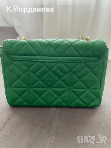 Дамска зелена чанта , снимка 3 - Чанти - 49084415