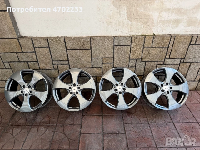 Оригинални Мерцедес Mercedes 19” Джанти – Топ Състояние!, снимка 6 - Гуми и джанти - 53020117