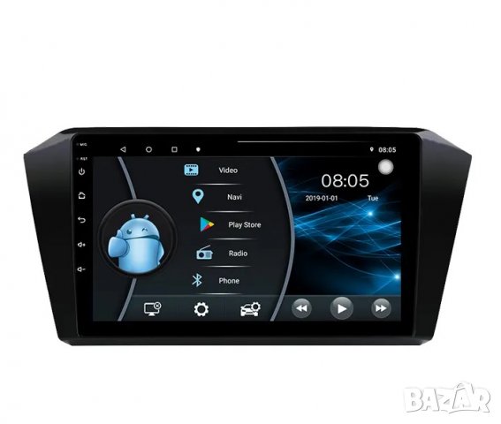 Мултимедия, Двоен дин, за VW Passat B8, Андроид, навигация, 2 Дин Пасат, плеър с Android, Volkswagen, снимка 3 - Аксесоари и консумативи - 39452939