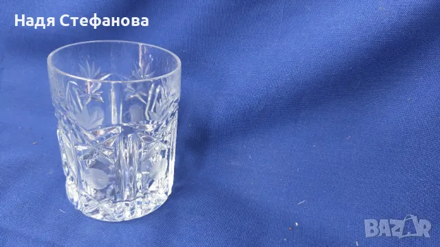 Кристални чаши за уиски, масивни и стилниq 5 бр, снимка 7 - Чаши - 47331971