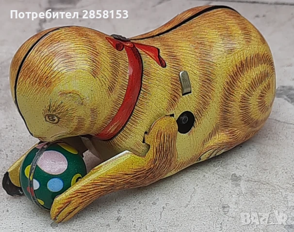 Колекционерска ламаринена играчка ,работи , снимка 5 - Антикварни и старинни предмети - 50623891