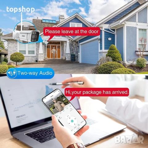 Чисто нова, проверена REIGY 3MP WIFI CCTV система с прожектор, комплект външни  камери 10CH NVR ..., снимка 3 - Комплекти за видеонаблюдение - 52908453