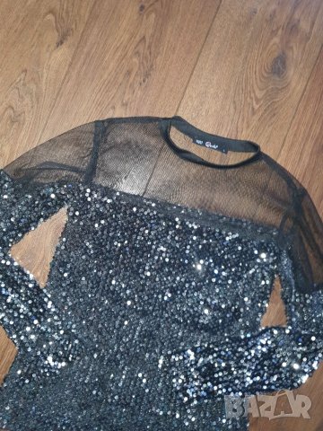 Блуза паети