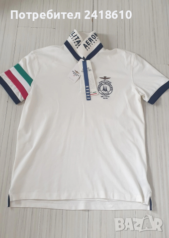 Aeronautica Militare Pique Cotton  Mens Size XL - 2XL НОВО! ОРИГИНАЛ! Мъжка Тениска!, снимка 3 - Тениски - 53904530