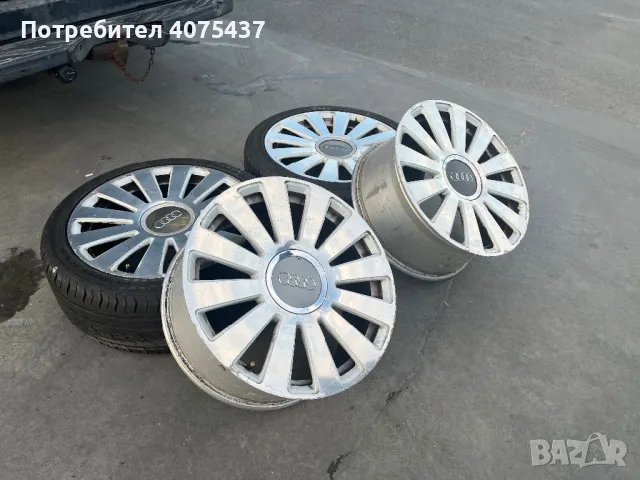 Оригинални джанти за Ауди А4 А6 А8 18 цола audi 5x112 , снимка 2 - Гуми и джанти - 50202935