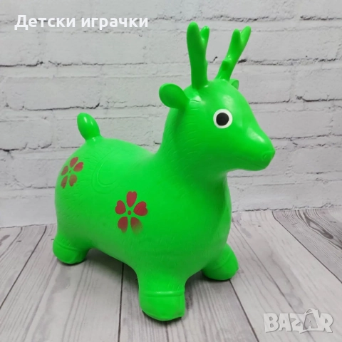 Гумен Елен за скачане и яздене музикална играчка , снимка 3 - Други - 52069974