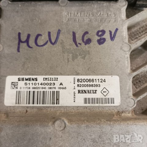 Компютър Дачия Логан 1.6 8в 2005 г сиеменс 8200661124, снимка 1