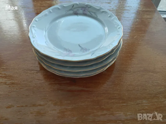 Порцеланови и стъклени чинии винтидж, снимка 4 - Чинии - 50370438