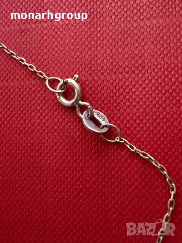 Сребърен ланец /925/, снимка 4 - Колиета, медальони, синджири - 55944834