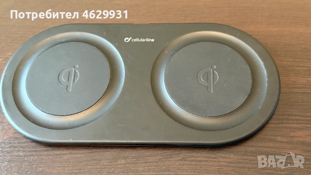Двойно безжично зарядно устройство: 2x10W. Зареждането, снимка 3 - Безжични зарядни - 52141184