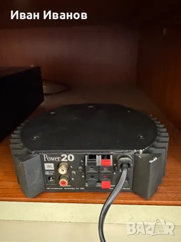 Винтидж Стерео усилвател JBL Power 20 amplifier 2x20w , снимка 8 - Ресийвъри, усилватели, смесителни пултове - 50154950
