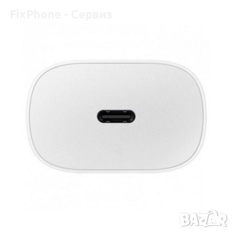 Оригинален адаптер Samsung 25W USB-C, EP-TA800NWE 220V Super Fast Charging, Бял


, снимка 2 - Оригинални зарядни - 52570630