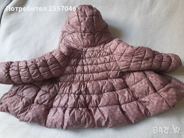 Зимно яке Benetton 12 м и апрески 22 номер, снимка 2 - Бебешки якета и елеци - 42637737