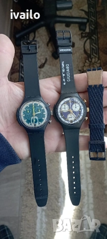Swatch-Swiss Made 7-бр.Стрелки и Звънец!, снимка 5 - Мъжки - 54331754