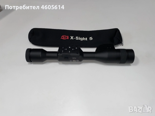 ATN X-Sight 5 3-15x LRF прицел за лов с Далекомер, снимка 5 - Оборудване и аксесоари за оръжия - 51846472