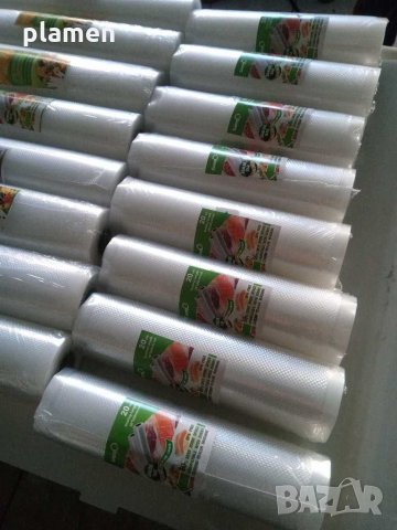 ГОФРИРАНИ Ролки и пликове за вакумиране на хранителни продукти, снимка 3 - Други - 30680858