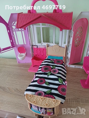 Преносима къща на Барби, снимка 7 - Кукли - 54266070