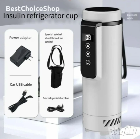 Охлаждащ / хладилник калъф за инсулинови писалки USB, 0-18° охладител за 5 писалки – 30 часа, снимка 9 - Друга електроника - 54091025