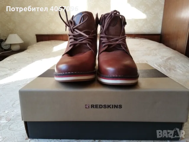 Високи мъжки обувки Redskins - размер 44, снимка 3 - Други - 47871023