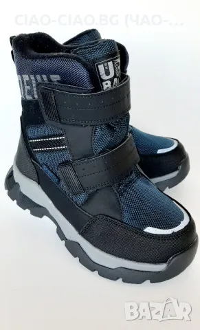 №34-39, Водоустойчиви термо апрески за момче, тъмно сини, URBAN на TOM.M, снимка 5 - Детски боти и ботуши - 48169901