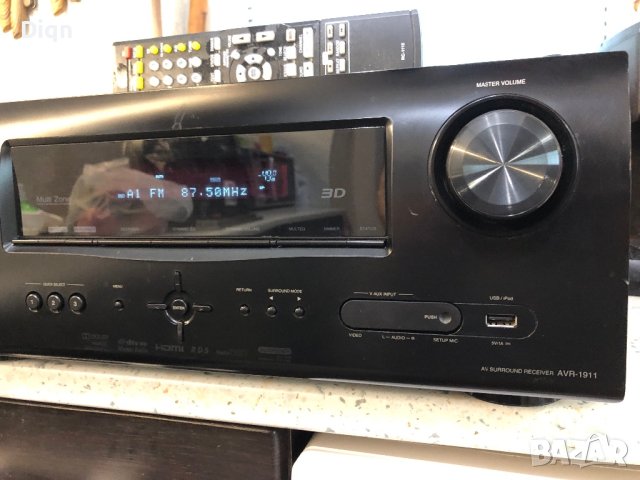 Denon avr-1910, снимка 9 - Ресийвъри, усилватели, смесителни пултове - 42094353