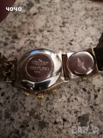 Breitling chronograph duble kvartz, снимка 5 - Мъжки - 48795035