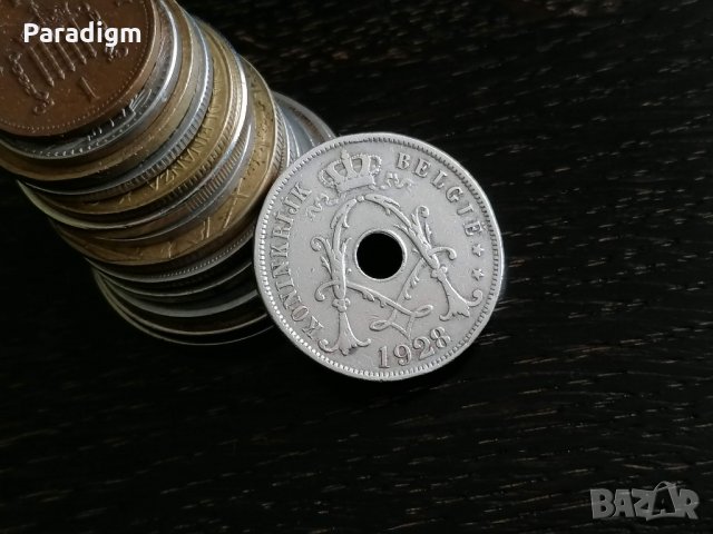 Монета - Белгия - 25 сентима (белгийска) | 1928г., снимка 2 - Нумизматика и бонистика - 29090222