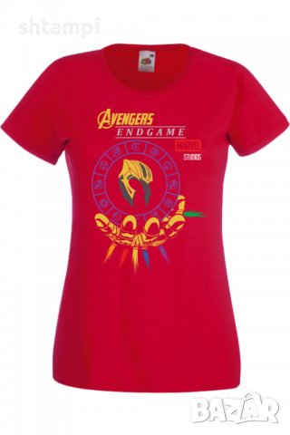 Дамска тениска Avengers End Game Thanos,Филм,Игра,superhero,Изненада,Подарък,Повод,, снимка 3 - Тениски - 37727289