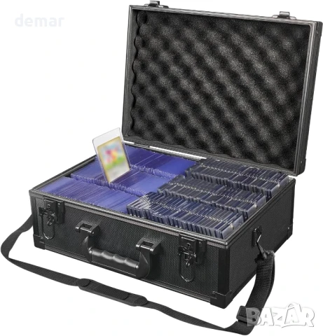 iDiskk Кутия за съхранение с горно зареждане - Заключващ се калъф за картички