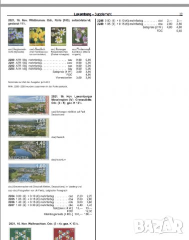 От Михел 11 каталога(компилации)2022 за държави от Европа (на диск), снимка 14 - Филателия - 37485375