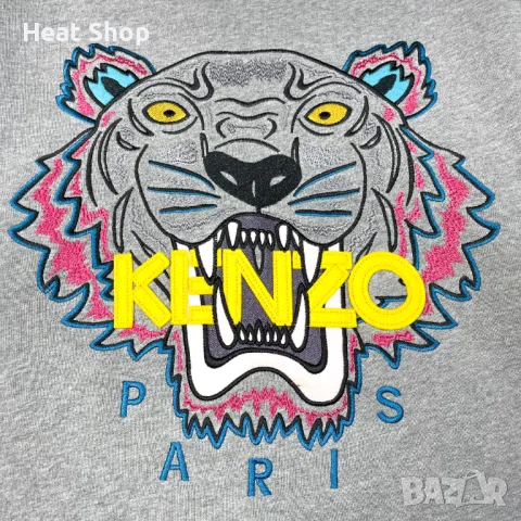 Дамска блуза Kenzo Paris Tigerhead Embroidery Graphic Sweatshirt, снимка 2 - Блузи с дълъг ръкав и пуловери - 48571843