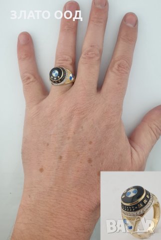 Мъжки златни пръстени, снимка 13 - Пръстени - 30983632