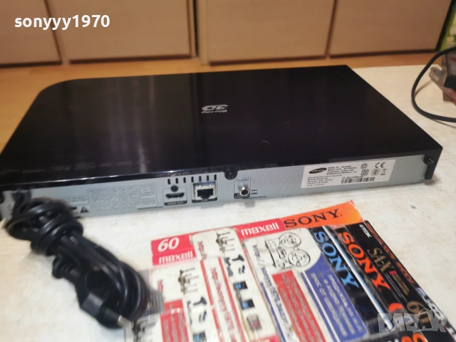 SAMSUNG BD-H5500 BLU-RAY 3D HDMI LAN 1101260910LCHERY1, снимка 11 - Плейъри, домашно кино, прожектори - 53059926