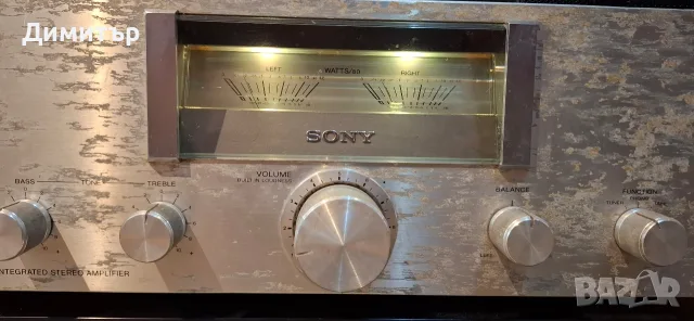 Sony TA-212 винтидж усилвател , снимка 4 - Ресийвъри, усилватели, смесителни пултове - 56232664