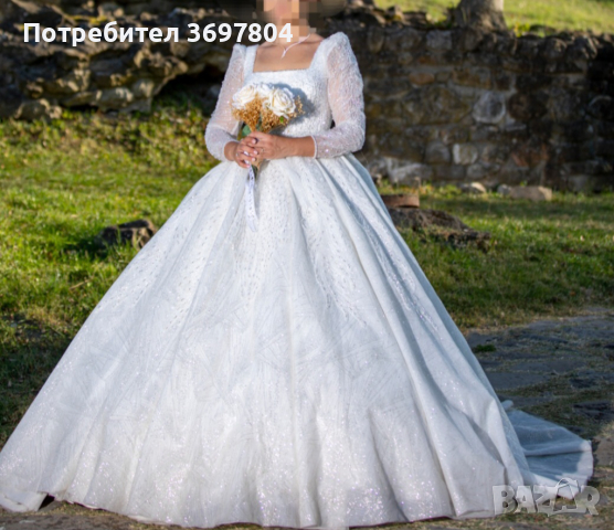 Булчинска рокля, снимка 2 - Сватбени рокли - 44749080