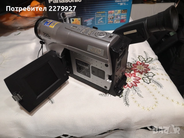 JVC GR-SXM260U Super VHS C Camcorder , снимка 4 - Камери - 53100950