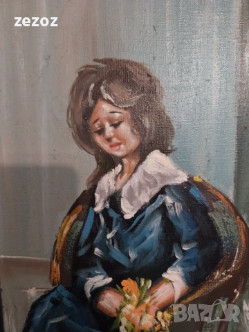 Авторска картина масло върху платно, снимка 4 - Картини - 53208670